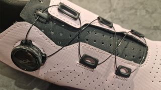 Fizik Terra Atlas gravel shoe Boa and cable pattern across the top of the shoe