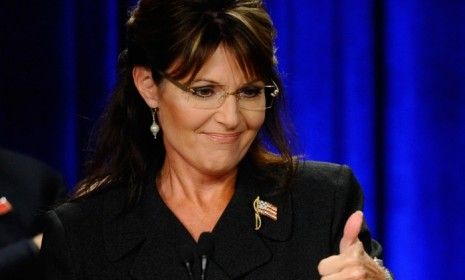 Sarah Palin&amp;#039;s re-tweet of a gay-friendly comment has some wondering if the former Alaska governor is indirectly taking a stand.