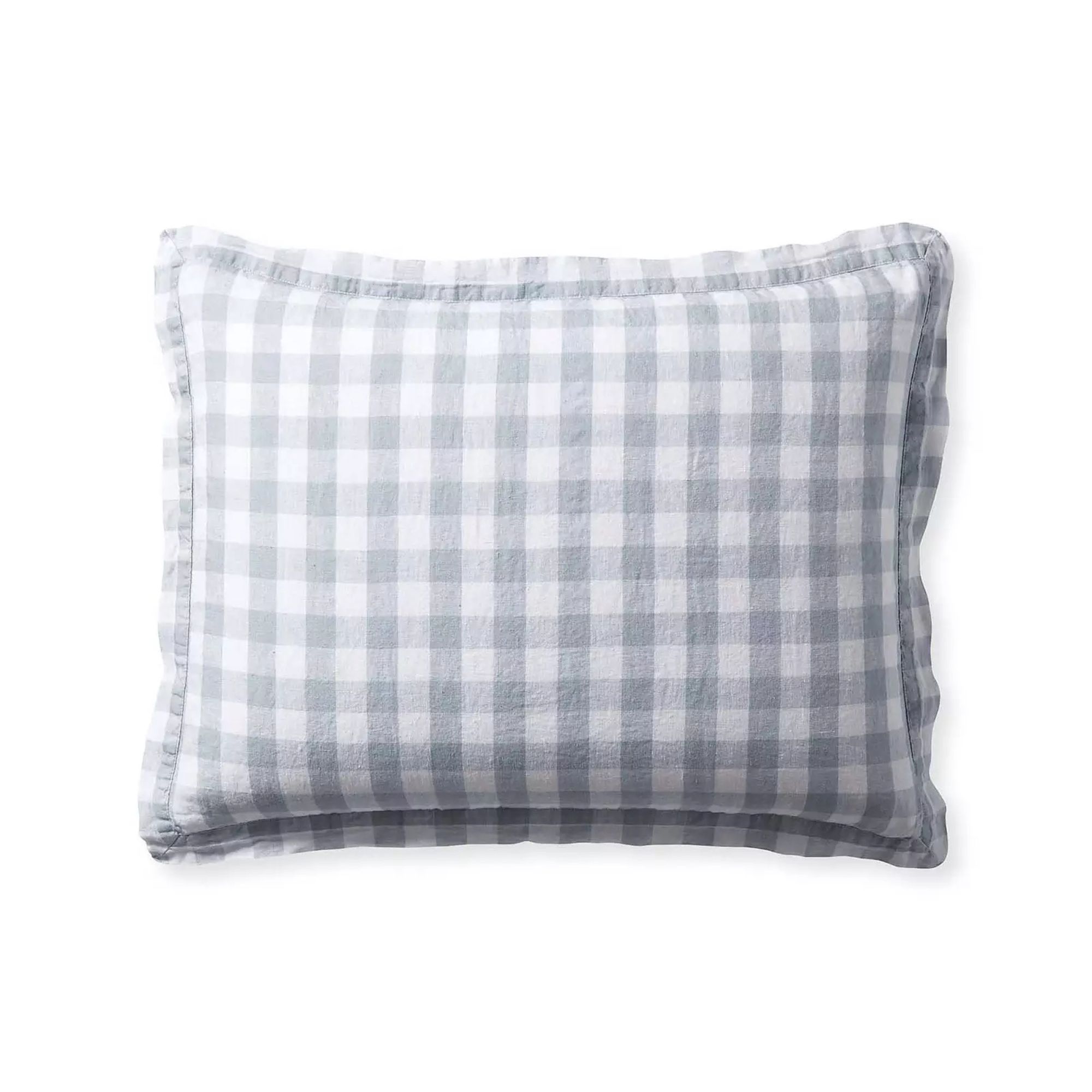 Serena & Lily Gingham linen bedding