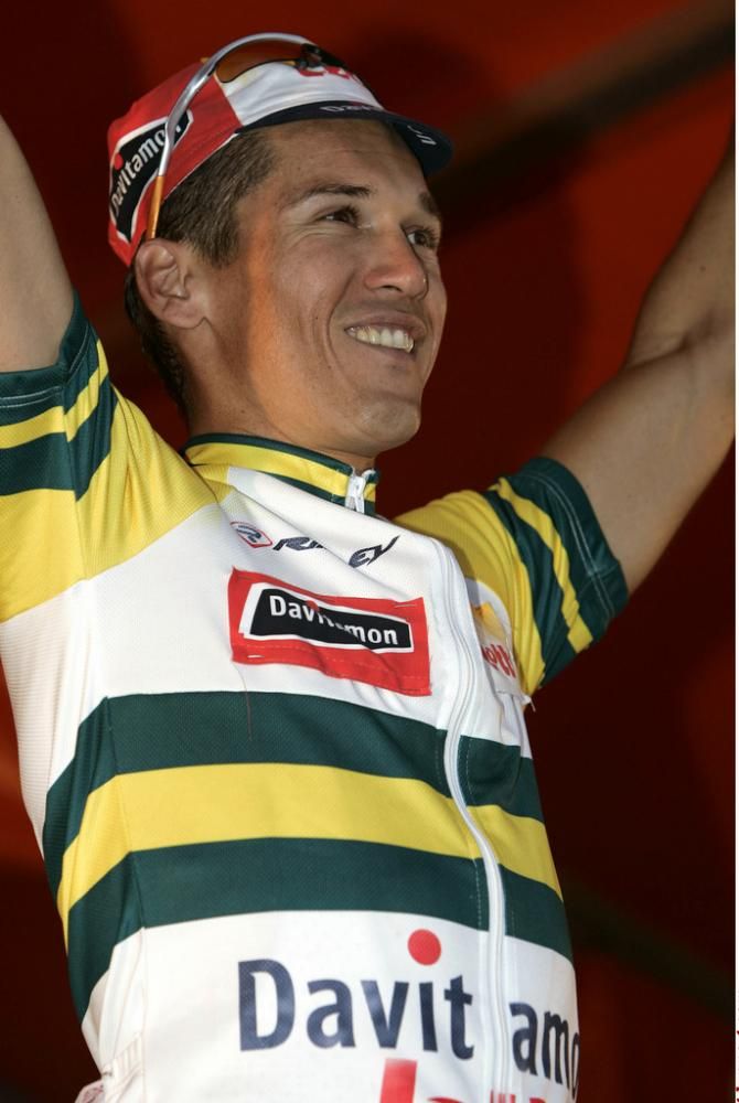 Australian road race champion Robbie McEwan in 2005