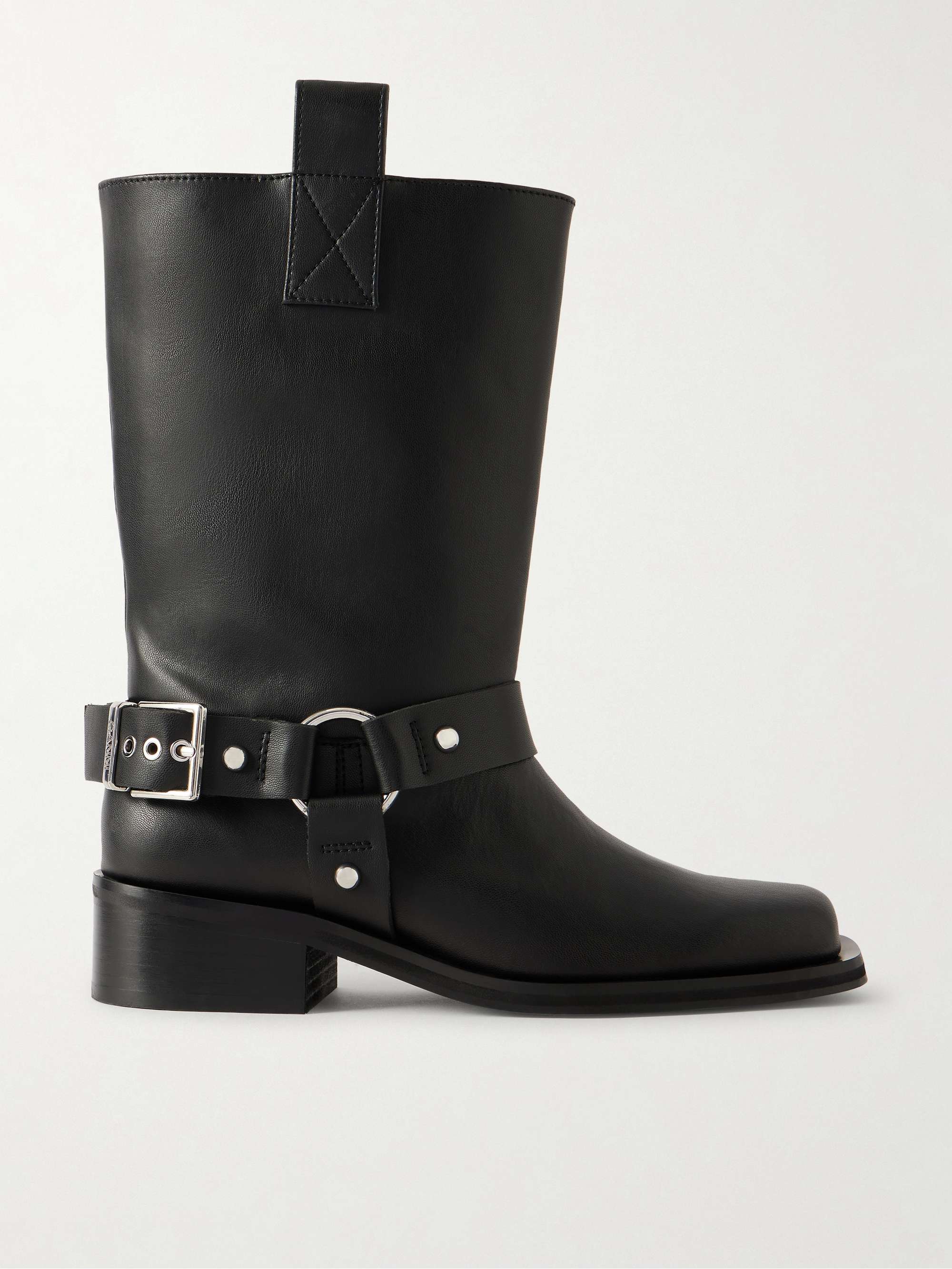 Buckled Biker Boots