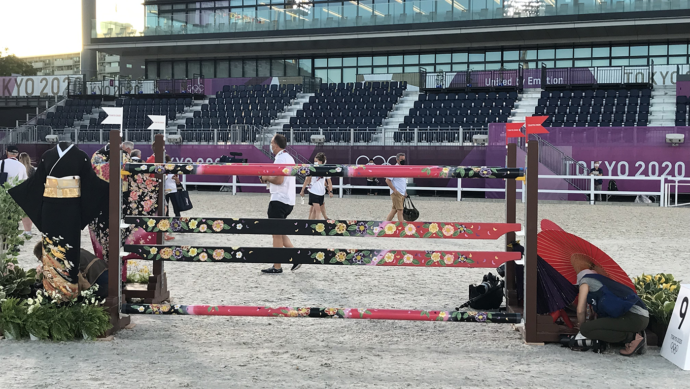 Tokyo Olympic showjumping course