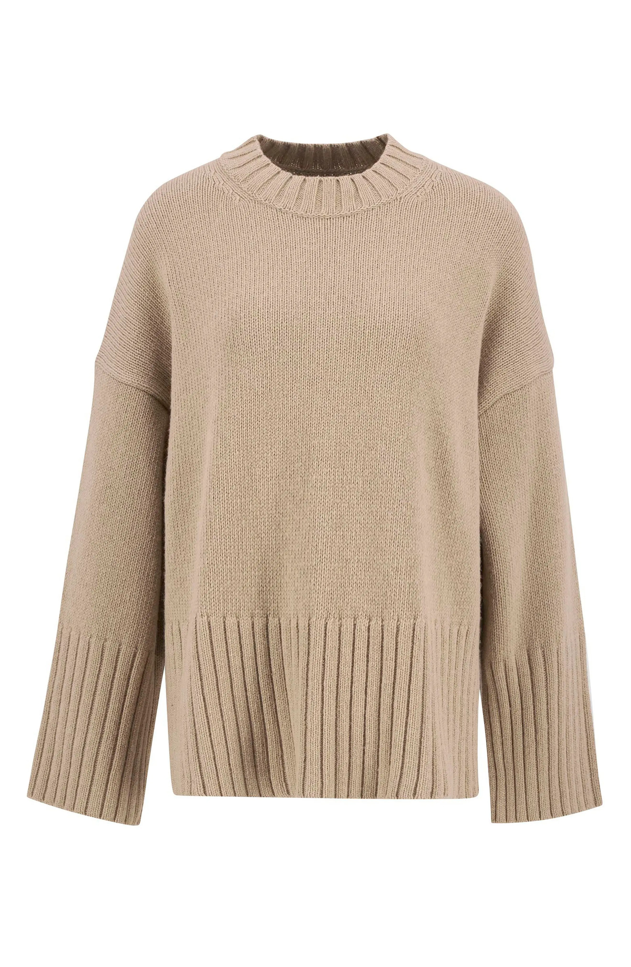 Barbour, Sophia Cotton &amp;amp; Wool Blend Tunic Sweater