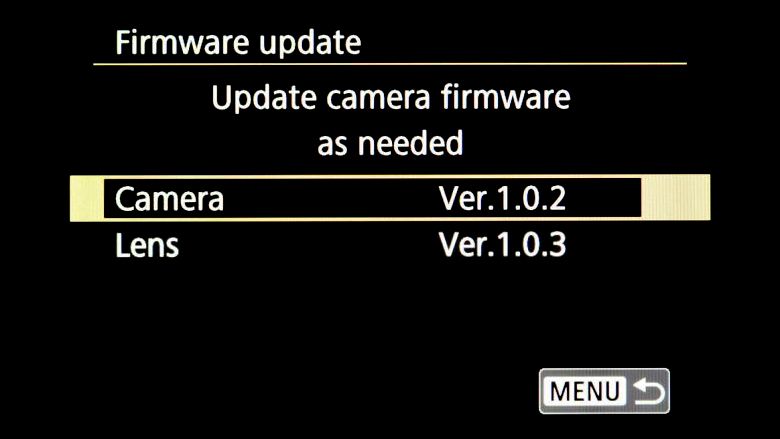 Firmware update