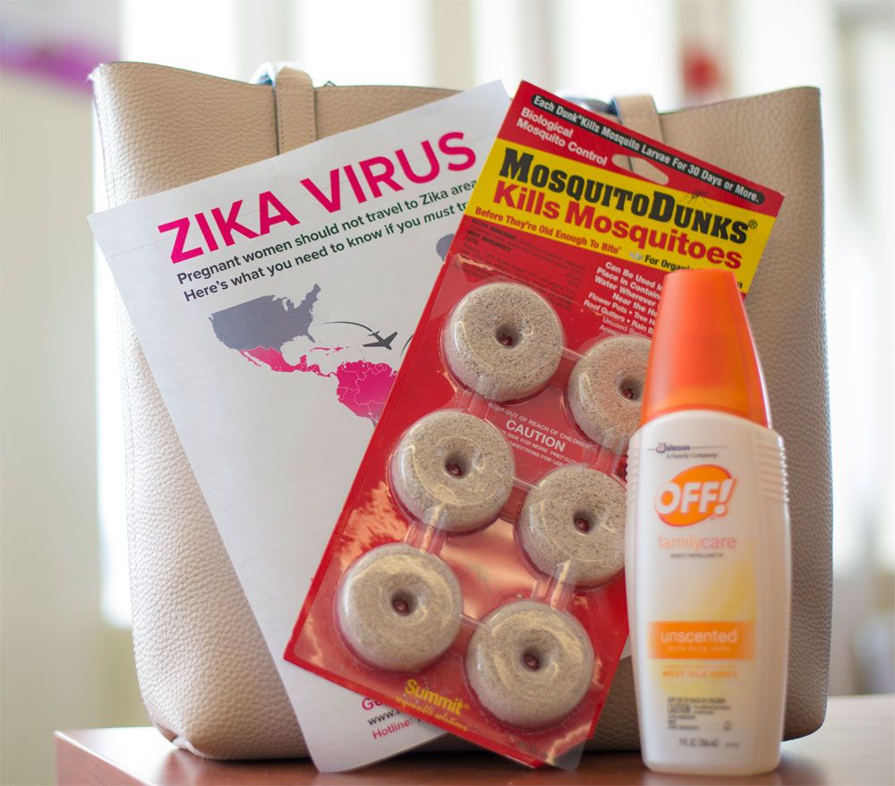 A &quot;Zika protection kit&quot; from NY state.