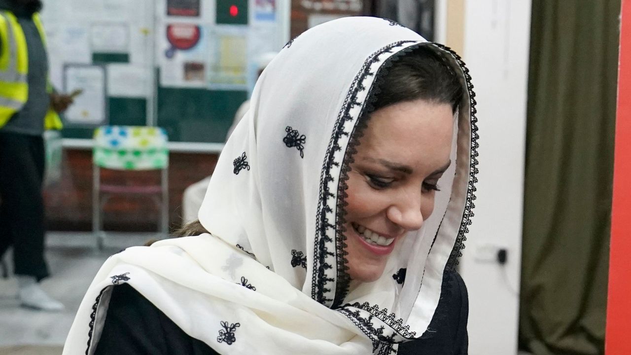 How Kate Middleton&#039;s sheer headscarf reflects Queen&#039;s respectful style