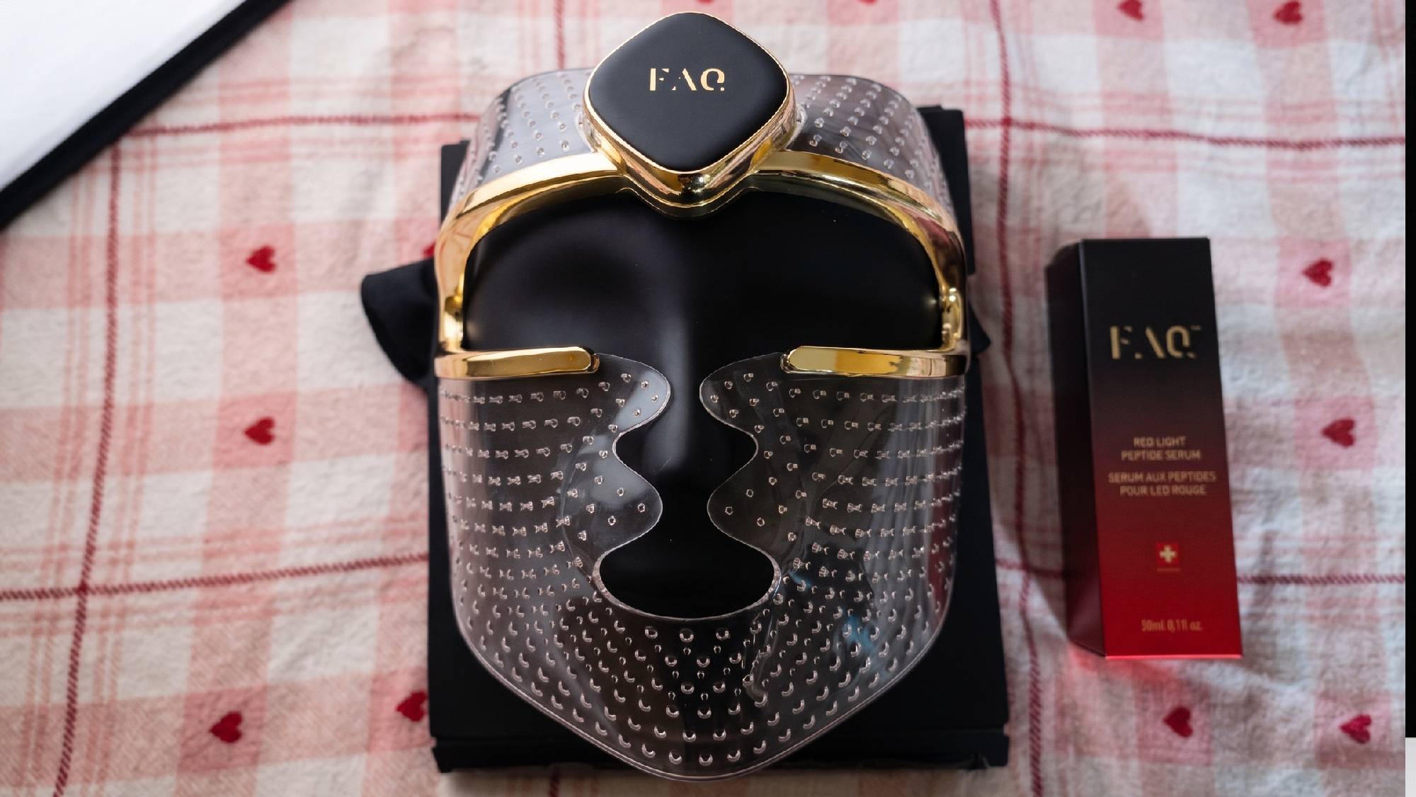 FOREO FAQ 202 and Red Light Peptide Serum