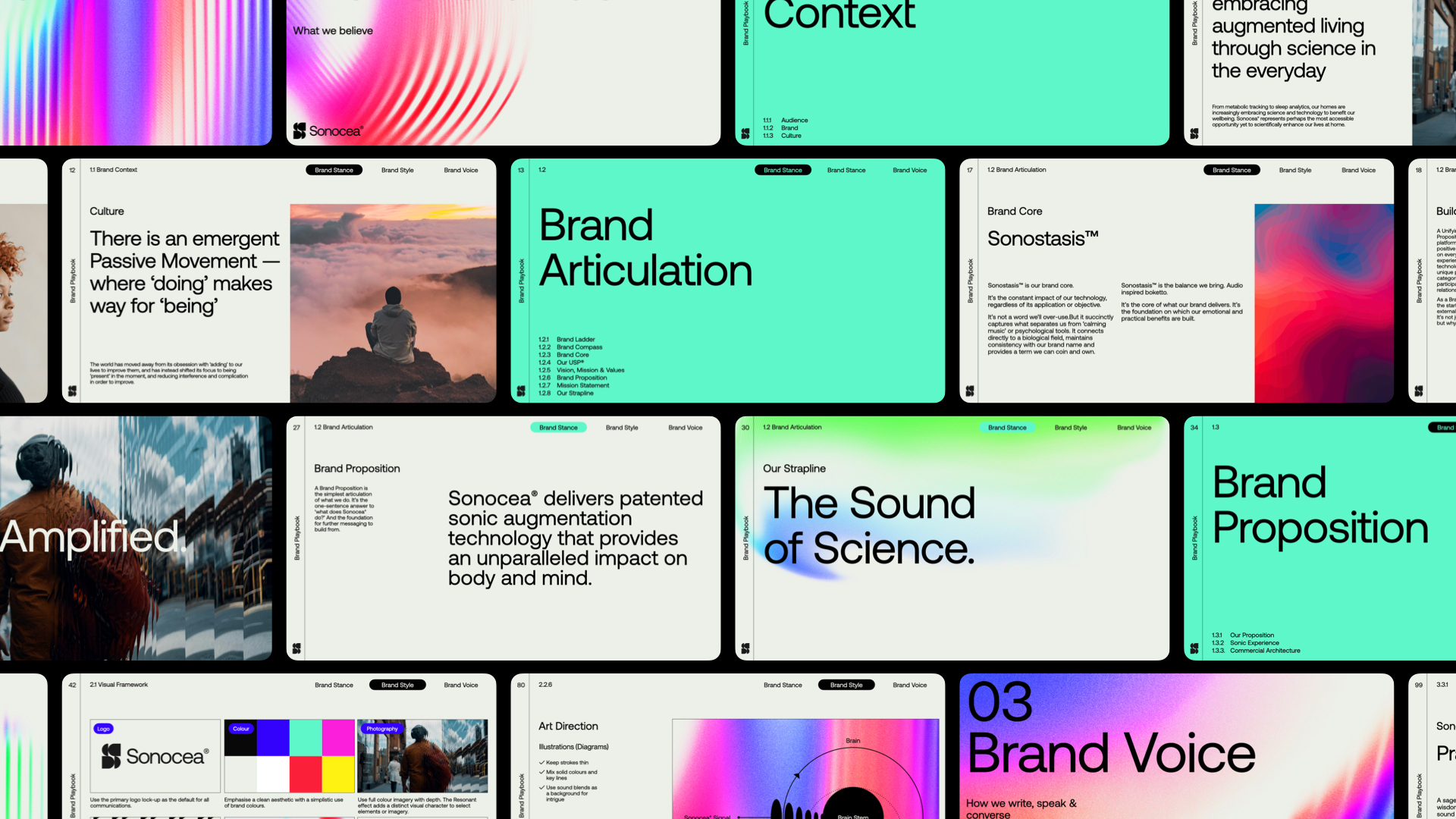 Sonocea branding
