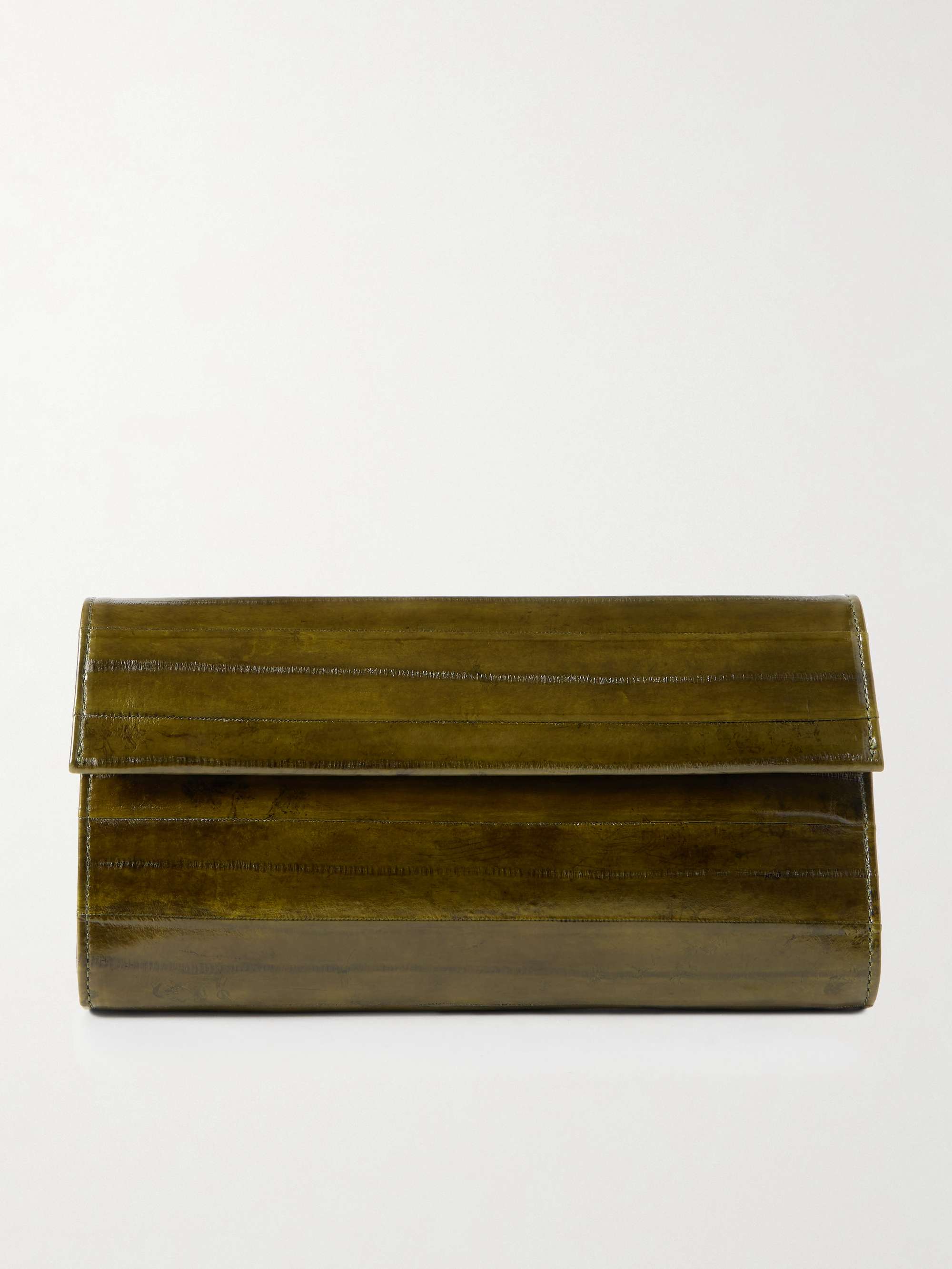 Lydia Leather Clutch