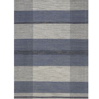 A striped carpet