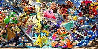 The Smash Bros cast