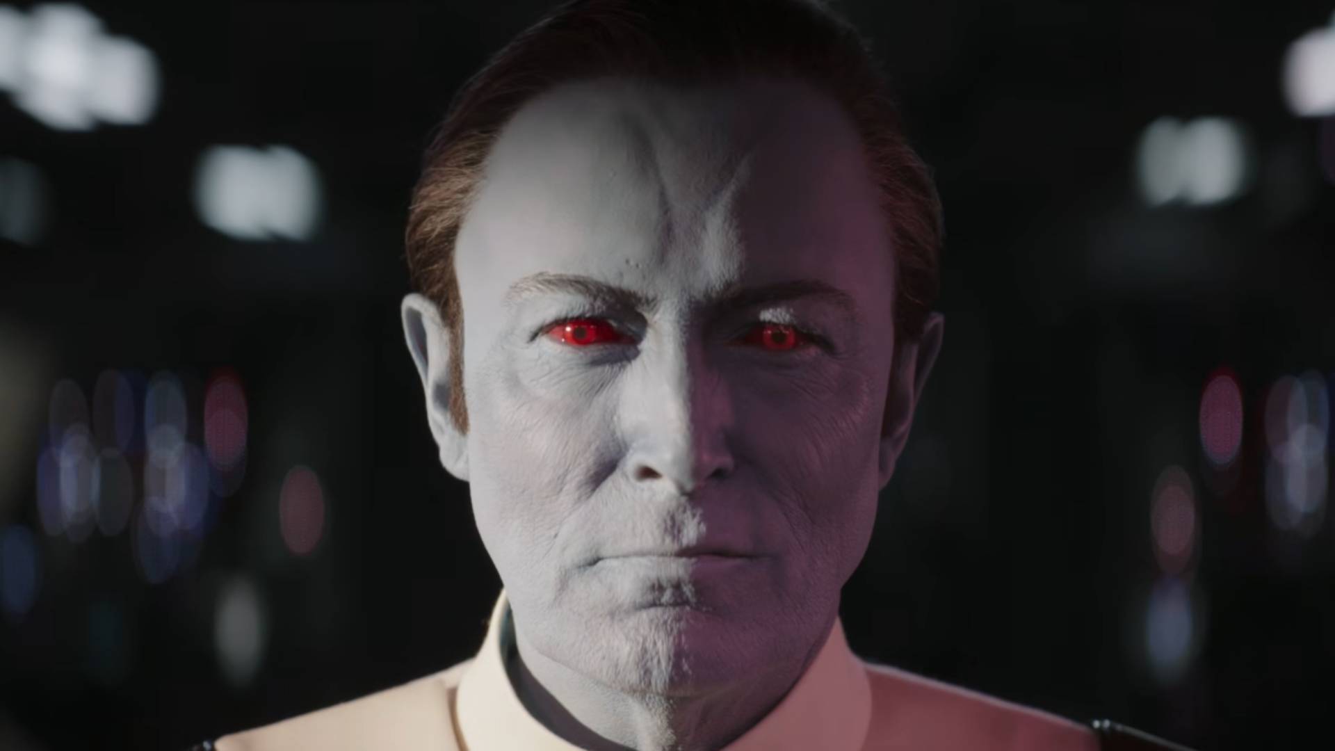 Lars Mikkelsen as Grand Admiral Thrawn in Ahsoka season 2