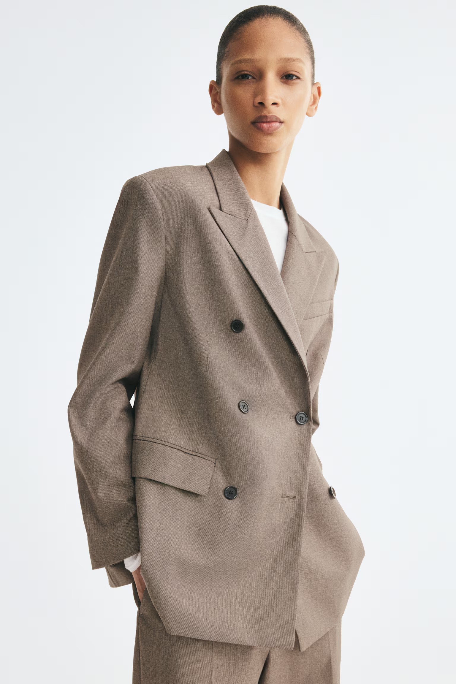 H&amp;amp;M, Double-Breasted Blazer