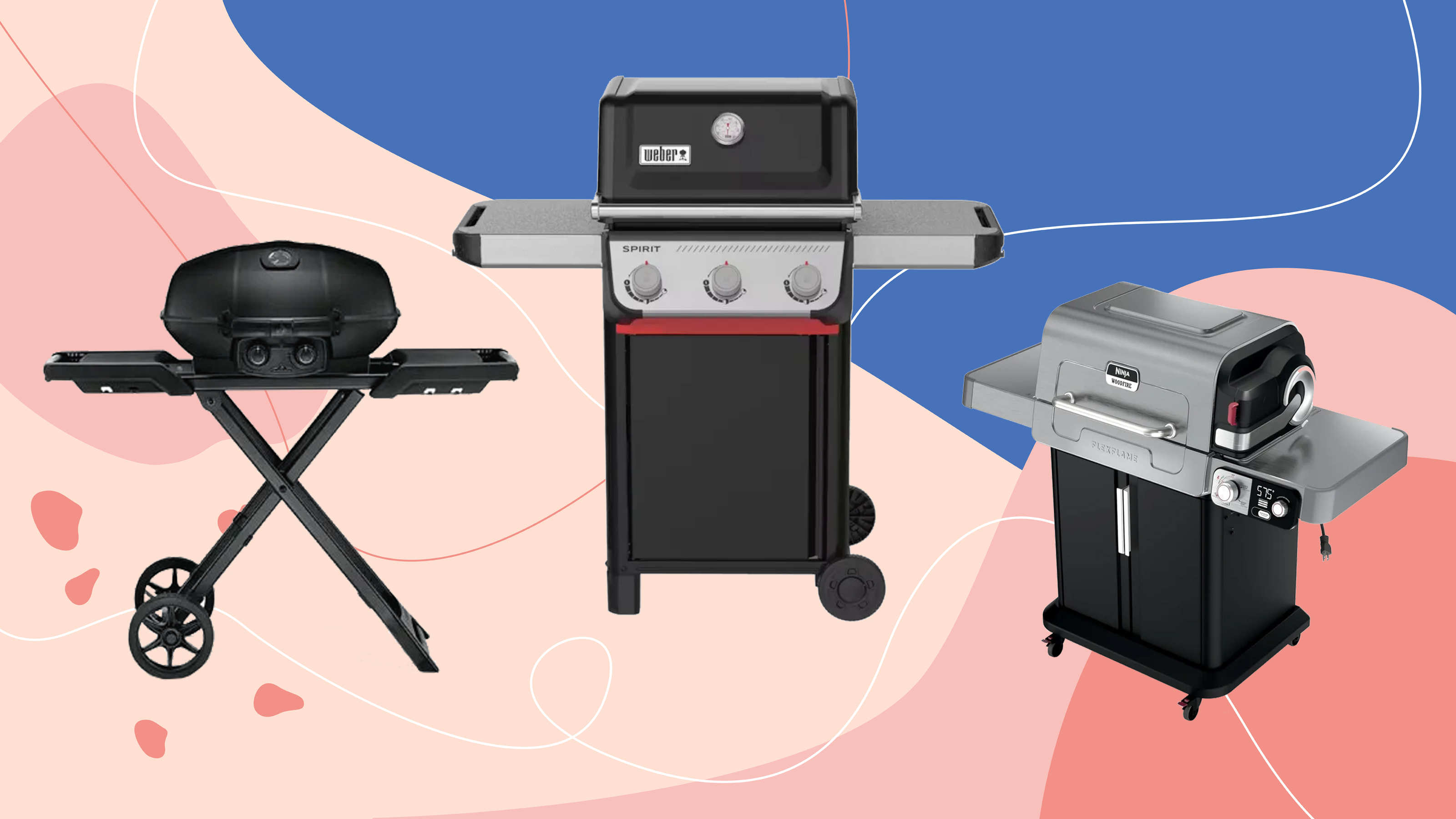 three of the best gas bbqs