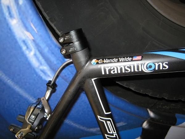 The sight of Christian Vande Velde's frame lined up outside the Vuelta truck was confirmation of the American's return to competitive action.