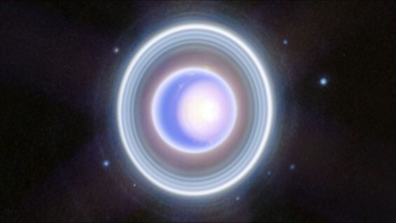 Uranus has a new, hidden moon, James Webb Space Telescope reveals