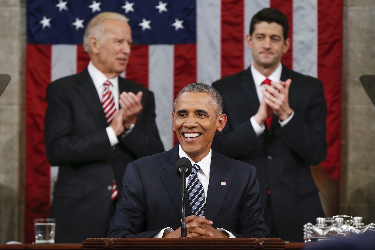 President Obama, steely optimist