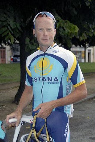 Chris Horner turned out for the Astana crew.