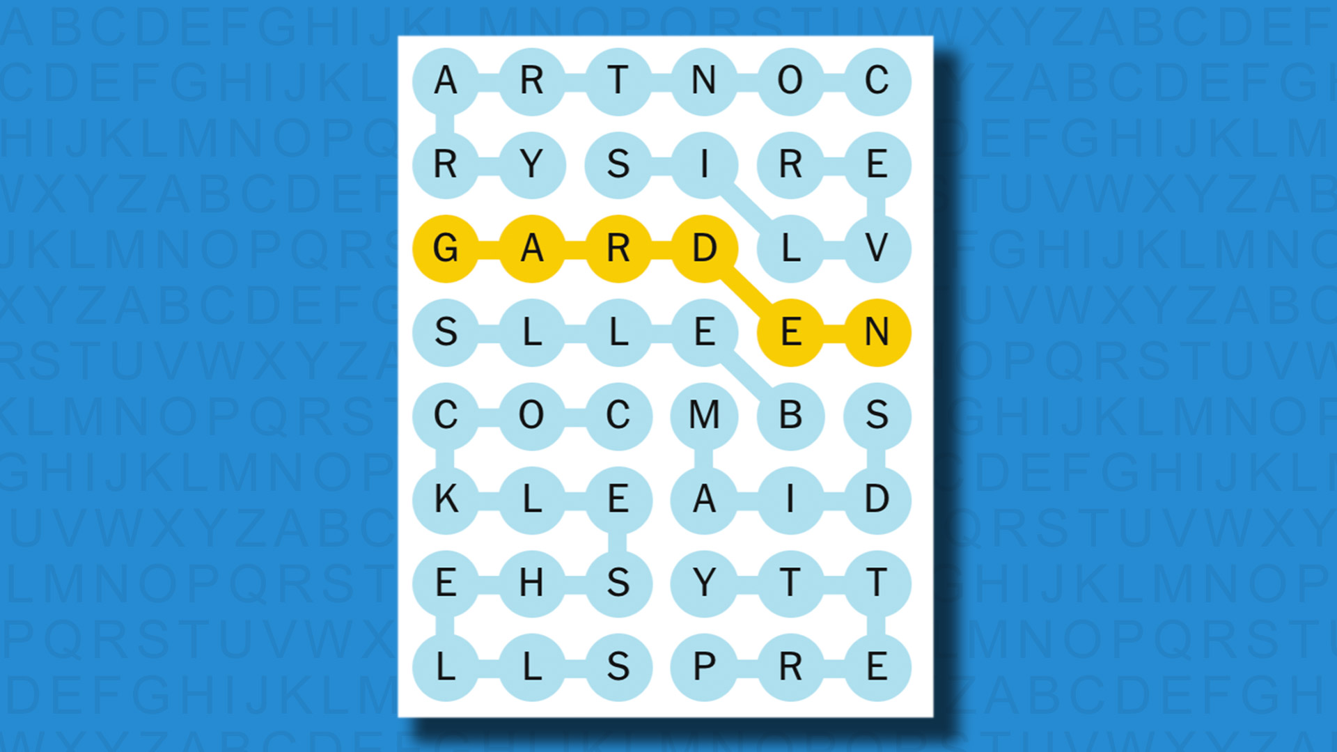 NYT Strands answers for game 459 on a blue background