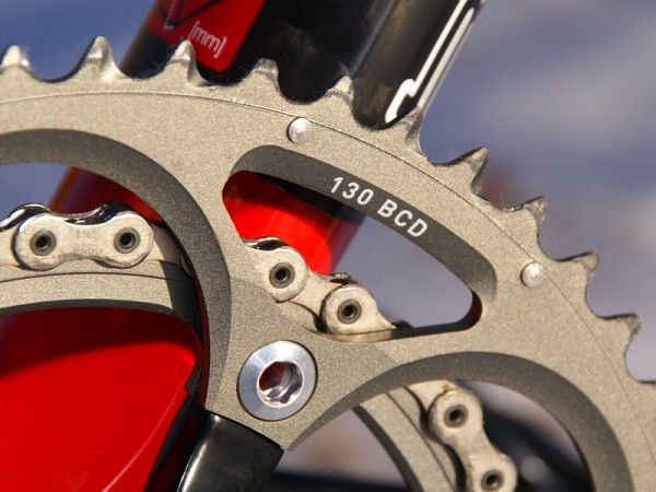 Chainrings are unchanged but still work well with their array of multi-shaped teeth and assortment of pins and ramps.