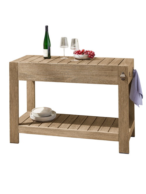 Portside Outdoor Bar Island With Ice Bucket