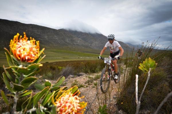 Christoph Sauser during stage 2 of the Cape Pioneer Trek