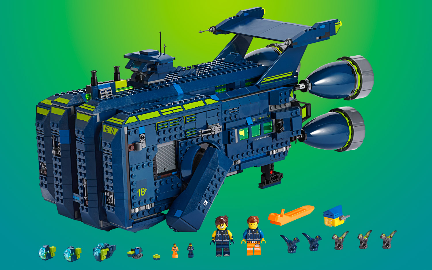 Meet the Rexcelsior Spaceship from 'The Lego Movie 2' in These Photos! |  Space
