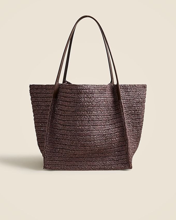 Large Handknotted Packable Tote Bag