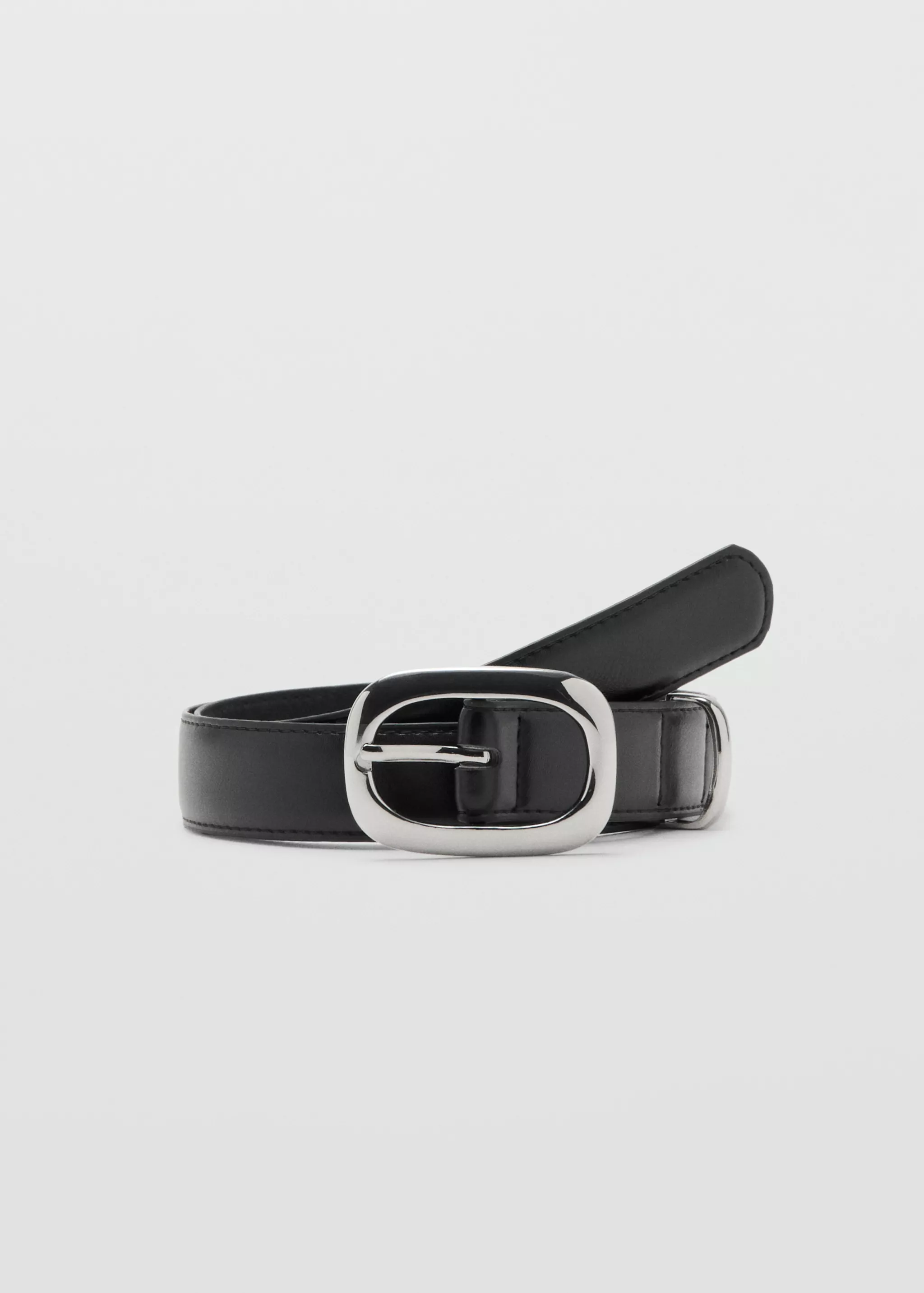Square Buckle Belt - Women | Mango United Kingdom