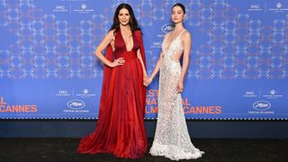 Catherine Zeta-Jones and Carys Douglas