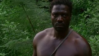 Adewale Akinnuoye-Agbaje as Mr. Eko looking tough in Lost