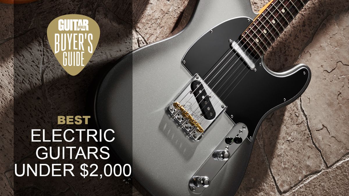 Best electric guitars under $2,000: high-end guitars for