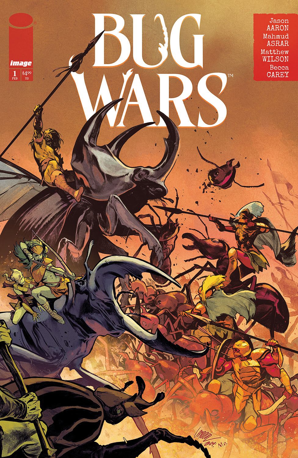 Covers for Bug Wars #1.