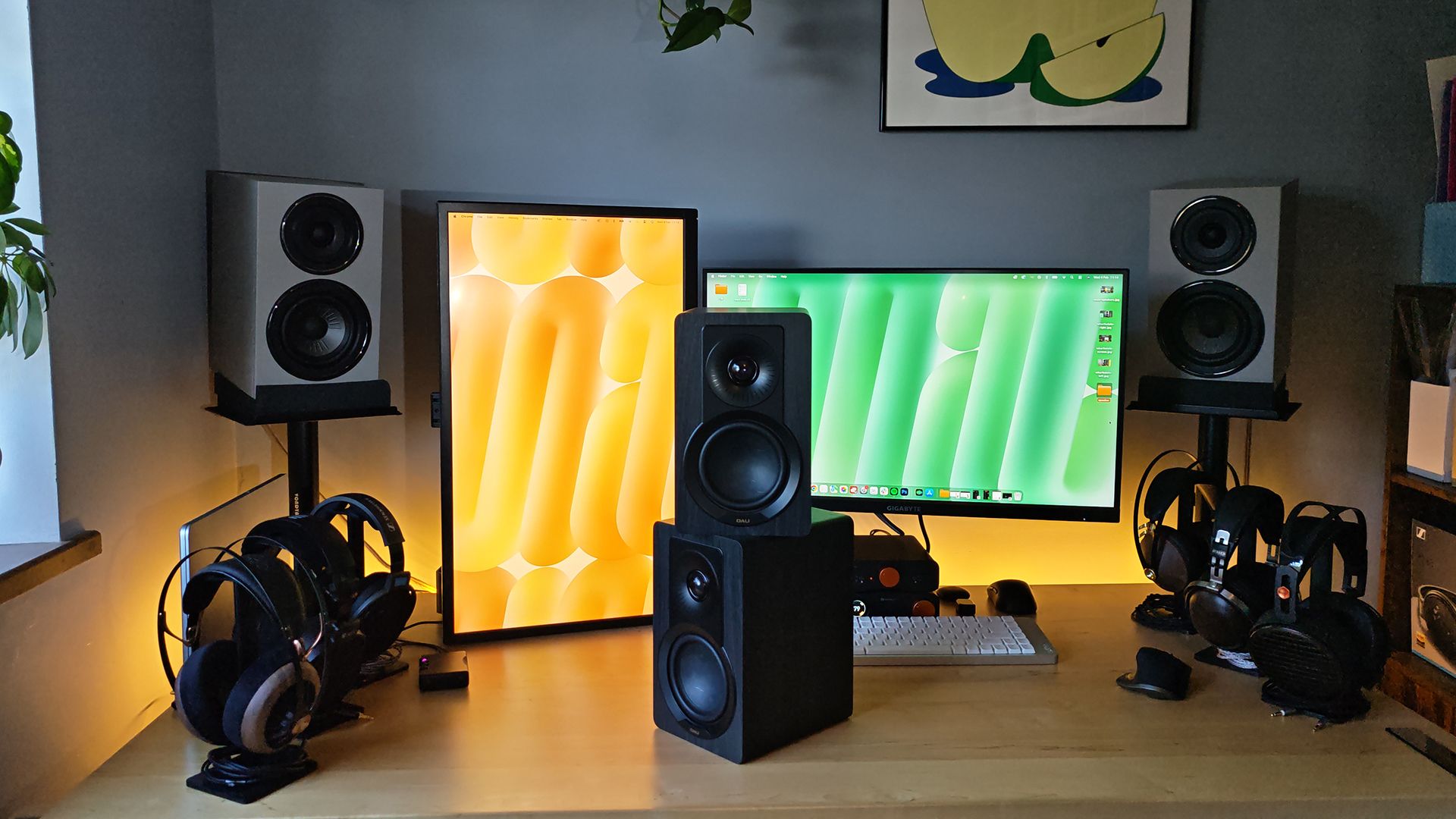 I just built a killer desktop audio system for under $750