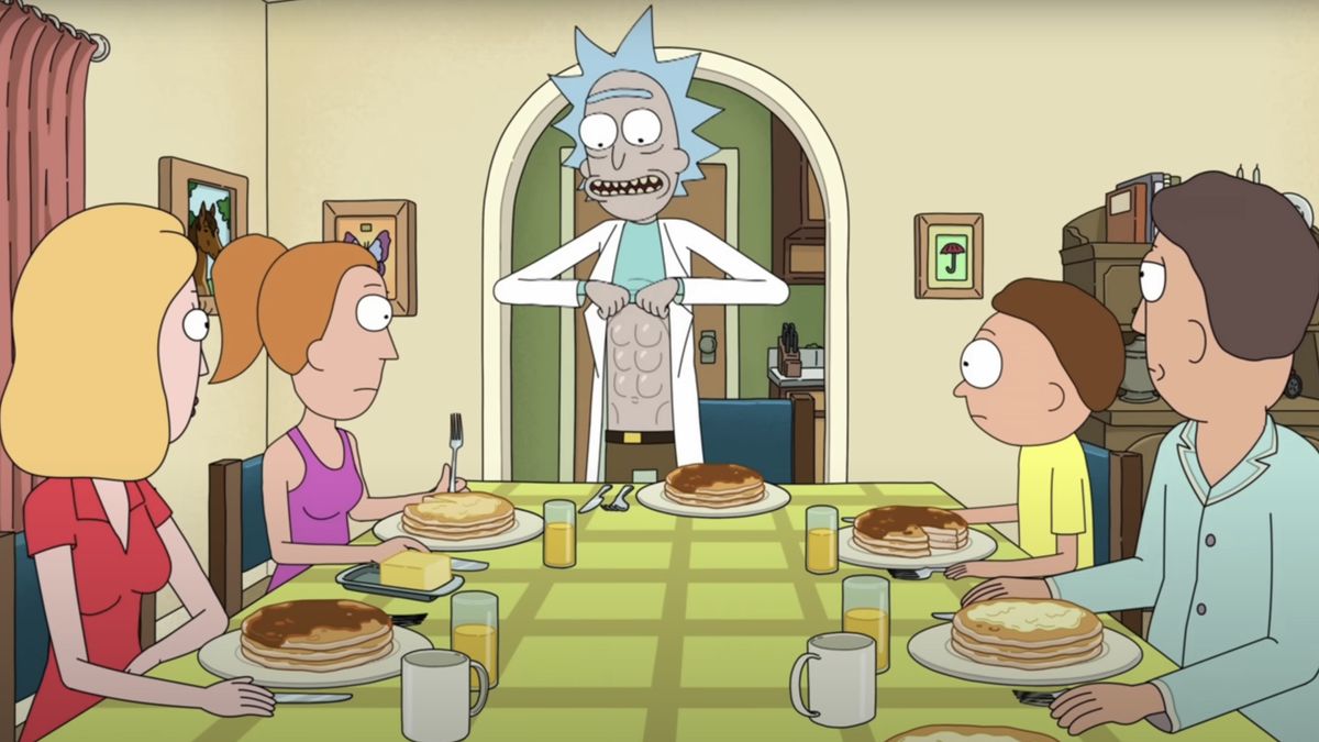 Rick&#039;s six-pack in Rick and Morty season 6, episode 4, Night Family