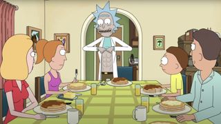 Rick's six-pack in Rick and Morty season 6, episode 4, Night Family