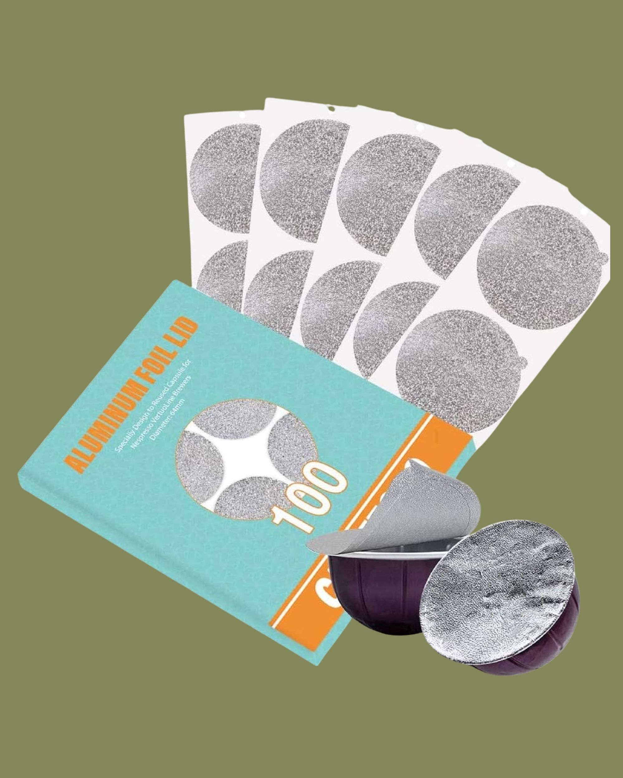 CAPMESSO, Aluminum Foils Lids