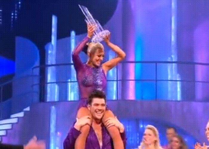 Dancing On Ice 2011: Sam Attwater wins!