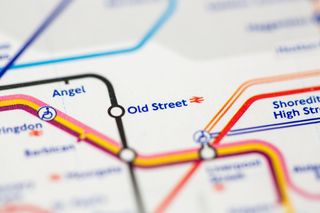 Old Street on tube map
