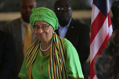 Liberian president 'a little bit concerned' about U.S. Ebola quarantine 'overreaction'