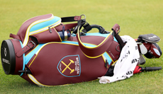 A close up of the West Ham Bag of Billy Horschel