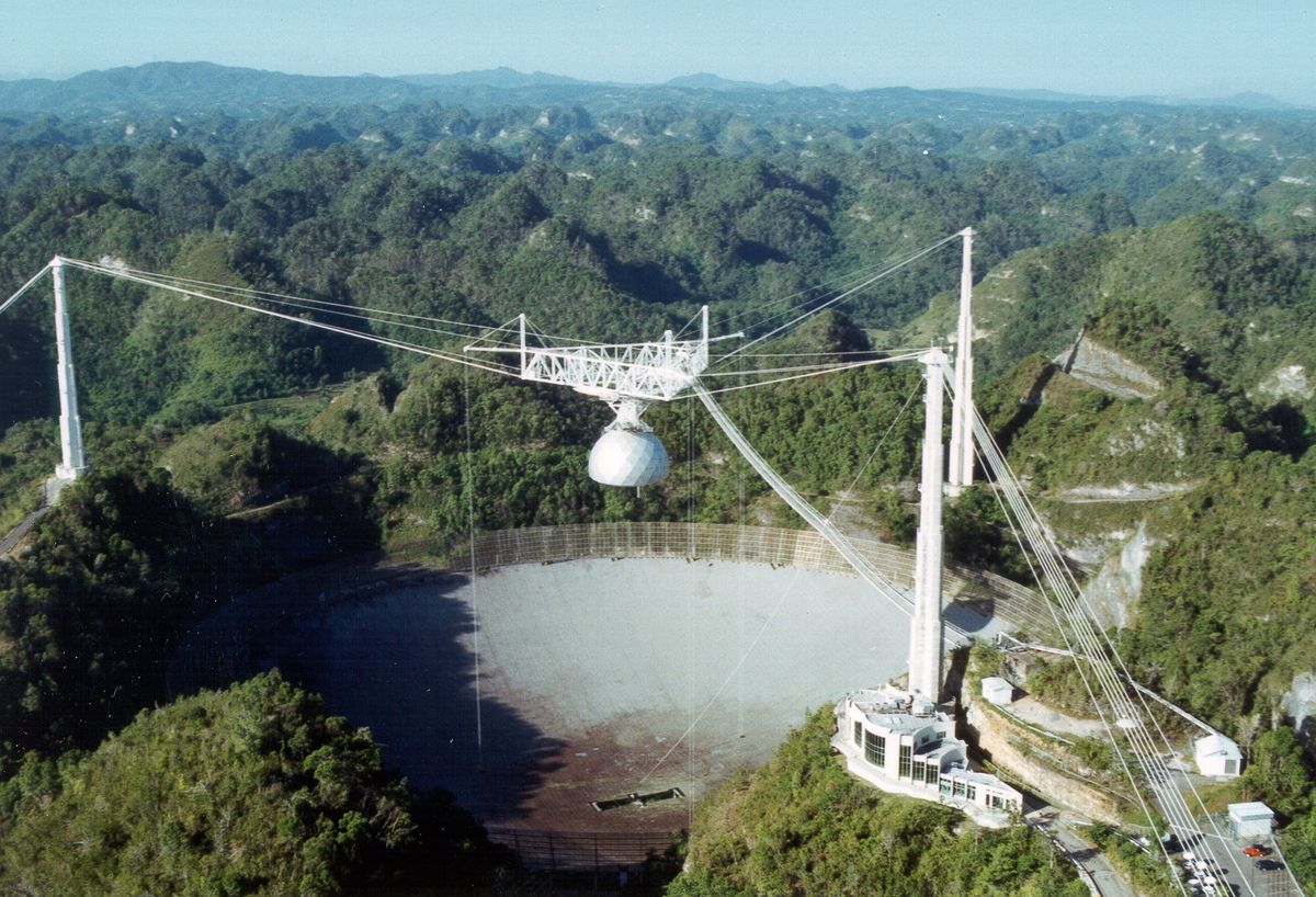 arecibo observatory damage