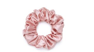 Silkworks London pink scrunchie