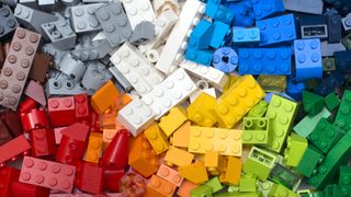 Pile of Lego bricks
