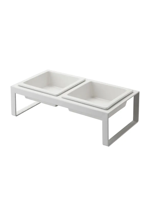 Pet Food Bowls & Stand