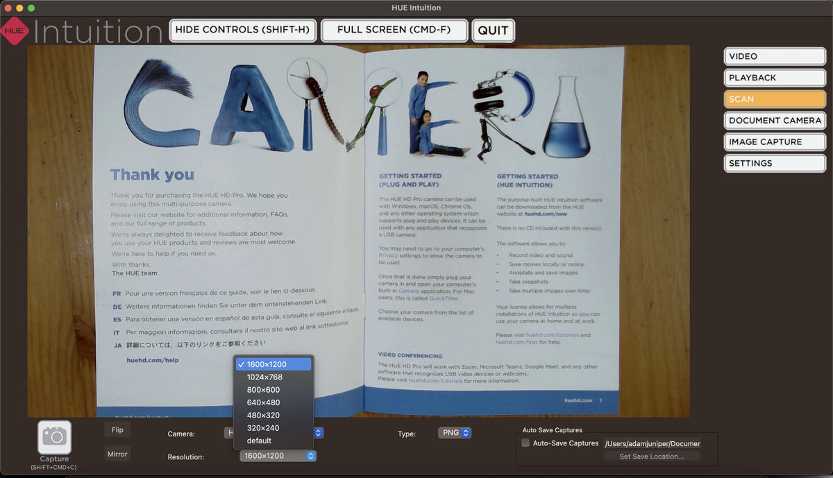Hue HD Pro Document Camera Review Digital Camera World
