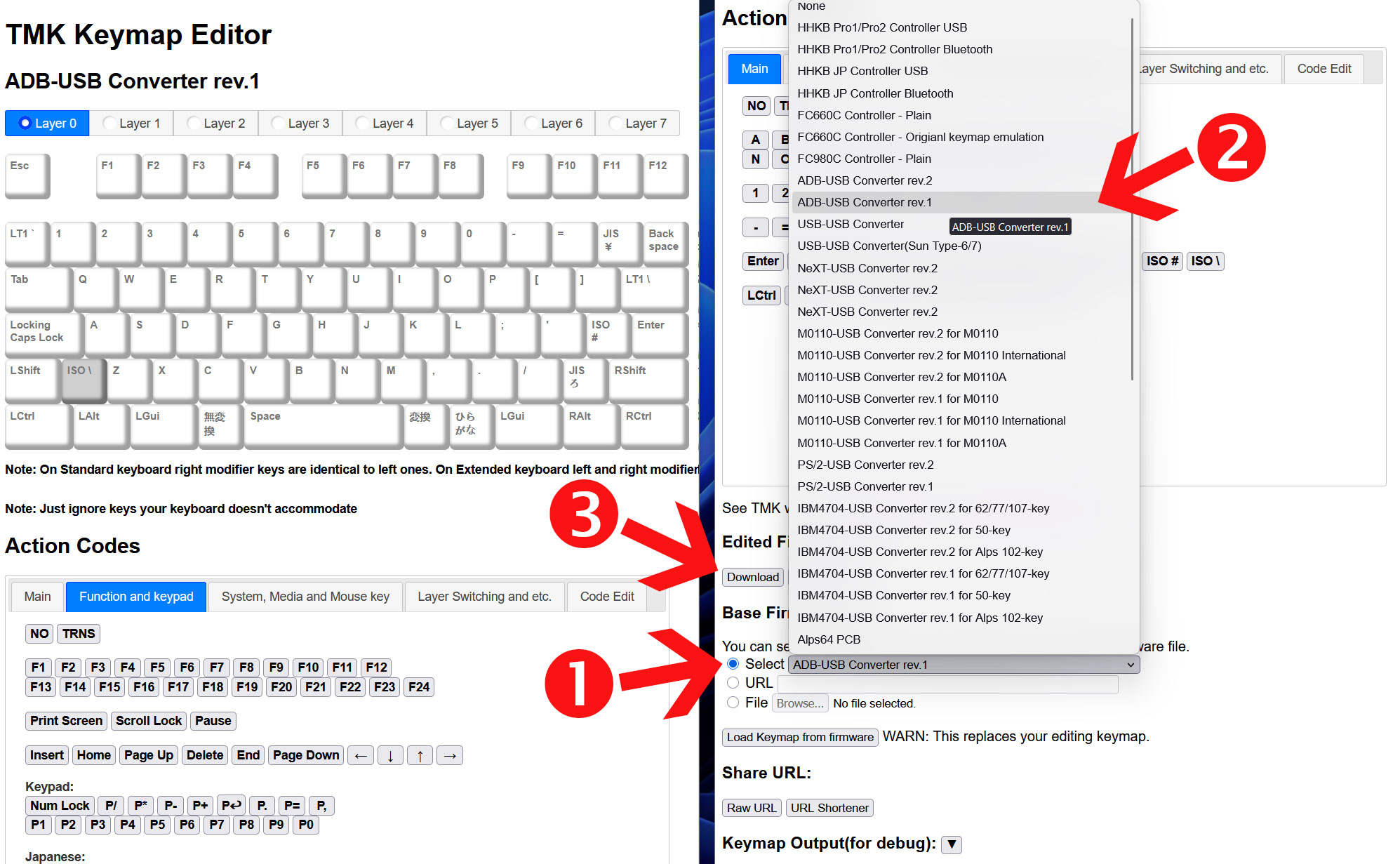 ADB to USB converter - preparing firmware