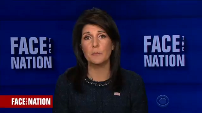 Nikki Haley on CBS