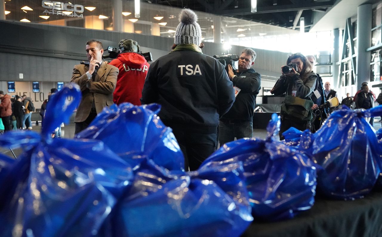 TSA security.