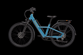 The Rad Power Bikes Radster Road in light blue